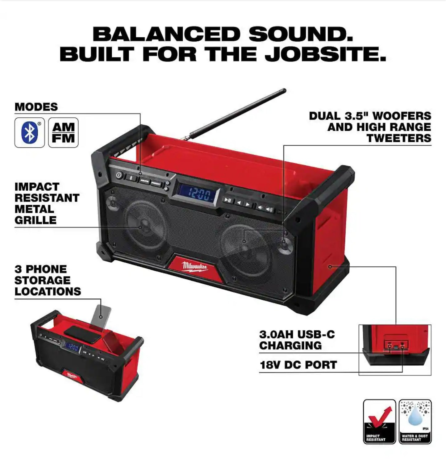 M18 Jobsite Radio (tool-only)